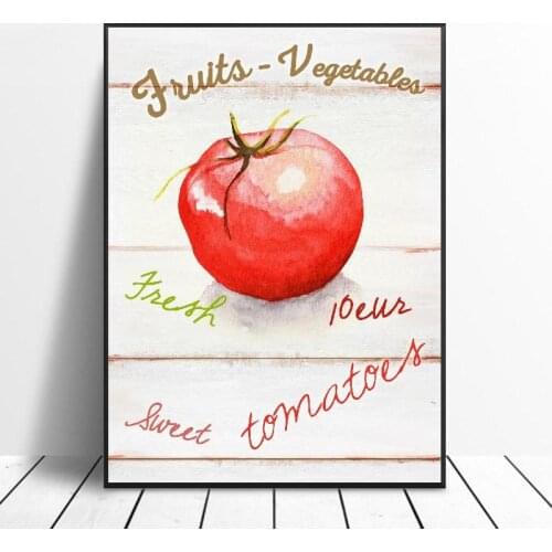 Fruits And Vegetables Painting Canvas poster Wall Art Pictures for Living Room Home Decoration No Frame