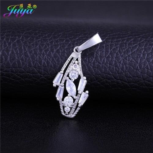 Pave Setting Cubic Zirconia Jewelry Components Gold Fruit Charm Pendant Accessories For Women Handmade Jewelry DIY Making