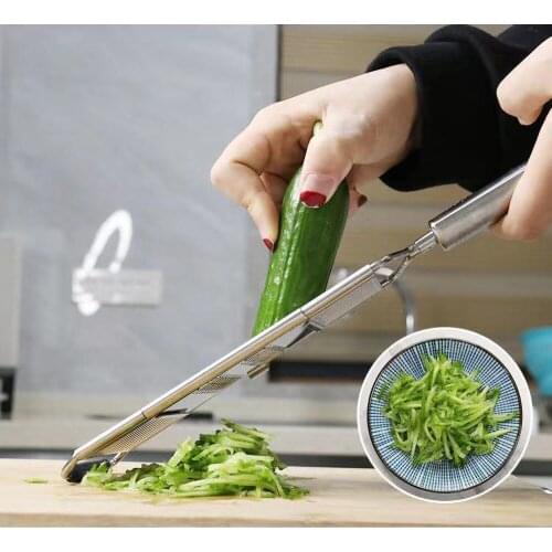 Kitchen Accessories New Multifunctional Fruit and Vegetable Grater Four in One Vegetable Cutter Planer Blade Stainless Steel