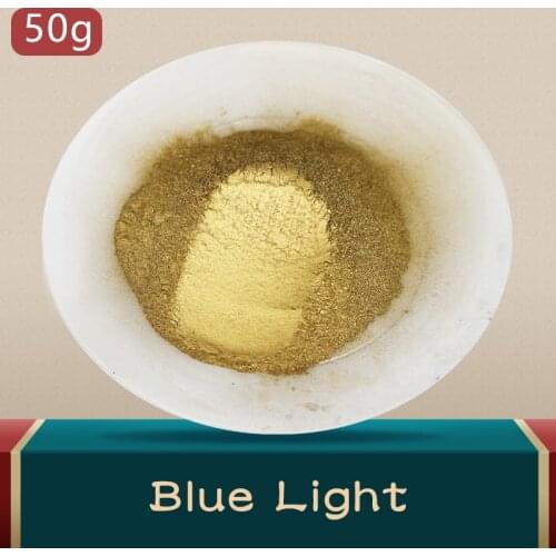 Copper Cyan Pigment Pearl Powder Mineral Mica Powder Coating DIY Dye Colorant for Soap Eye Shadow A