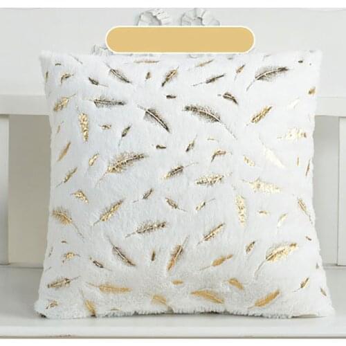 Fur Decorative Cushion Cover Home Plush Pillow Case Bed Room Pillowcases Pillows Car Seat Decoration Sofa Throw Pillow covers