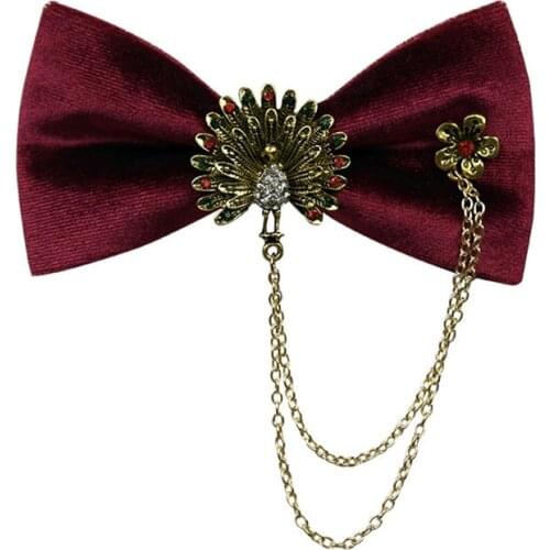 NEW High Quality Luxury Bow Tie For Men Designer Brand Formal Dress Bowtie Male Wedding Party Butterfly Tie With Gift Box