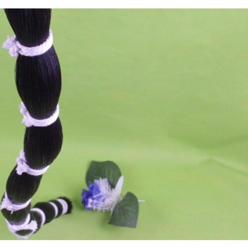 100g Professional Bow Hair Top Grade For Violin/Cello/Bass Bow Natural Horse Tail Black 80-85cm