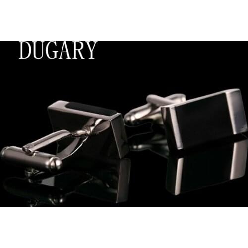 DUGARY Luxury shirt cufflinks for mens Brand cuff buttons cuff links High Quality Square wedding abotoaduras Jewelry gemelos
