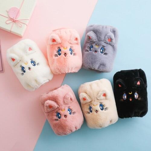 Sleeve female sleeve male short section cute autumn and winter hand sleeve protective sleeve fashion personality