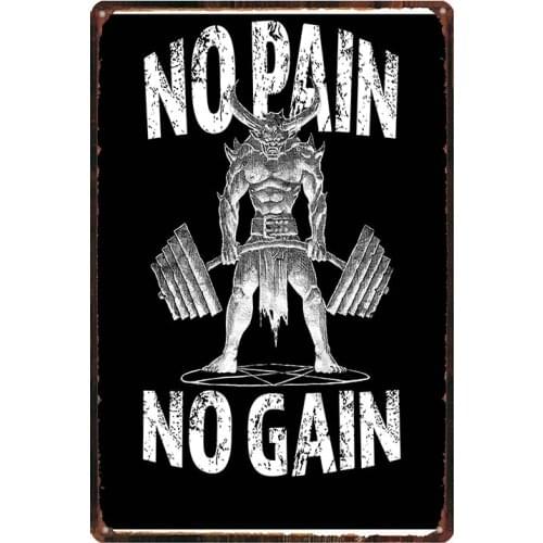 Sports Sign Plaque Metal Retro Wall Art Home Decor 30x20cm FB-0143A