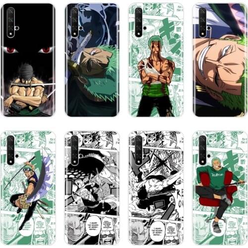Phone Cases For Huawei Honor V20 8S 8A Pro Case Silicone Roronoa Zoro Back Cover For Huawei Honor 10i 20i 20 Lite Pro Phone Case