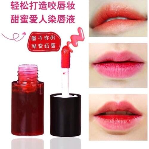 Women Makeup Waterproof Multifunction Lip Gloss Tint Dyeing Liquid Lipgloss Blusher Long Lasting Makeup Cosmetics