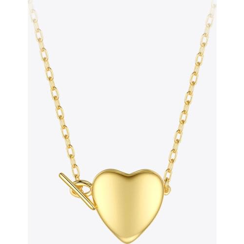 ENFASHION Heart Locket Pendant Necklace Women Gold Color Openable Photo Frame Choker Necklace Fashion Femme Jewelry P193056