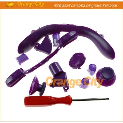 10Sets Multi-colors Full set controller buttons repair parts with T8 screwdriver for xbox360 wireless controller