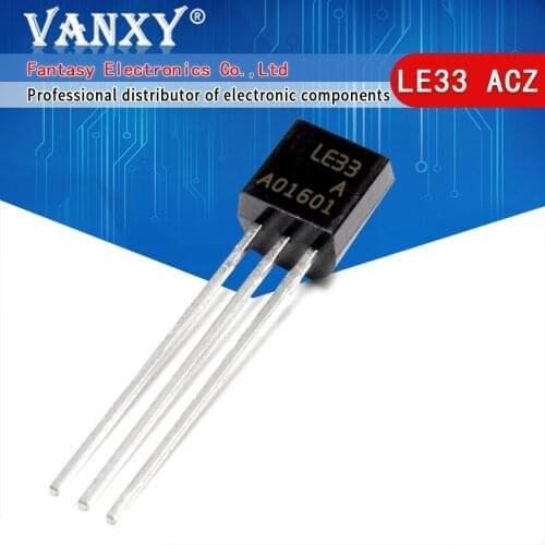 10PCS LE33ACZ TO-92 LE33 TO92 SMD