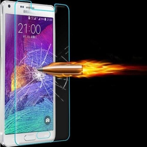 2.5D Tempered Glass For Samsung Galaxy Note 4 High Quality Protective Film Explosion-proof Screen Protector for N910