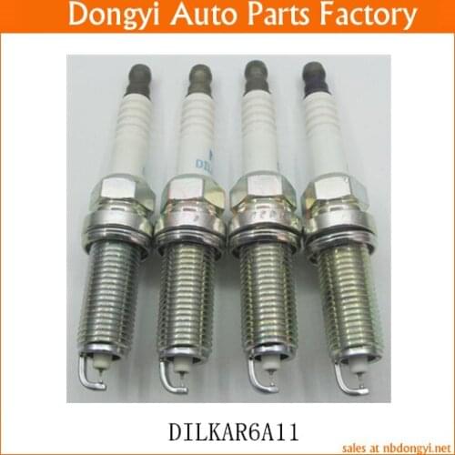 4pcs Spark Plug OE NO. DILKAR6A11