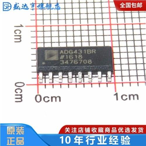ADG431BRZ-REEL7 MARKING:ADG431 Analog Switch ICs PRECISION SINGLE SPDT SW IC SOIC-16 NEW Original In Stock