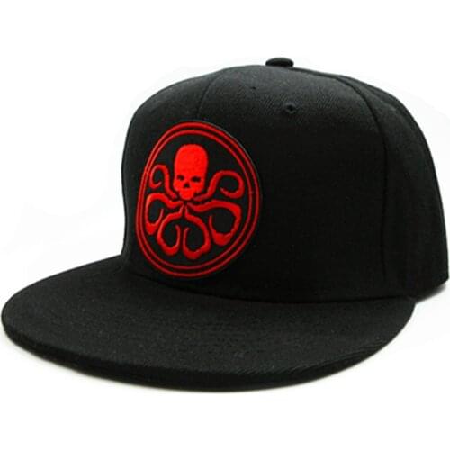 LDSLYJR Octopus animal embroidery cotton Baseball Cap hip-hop cap Adjustable Snapback Hats for men and women 215