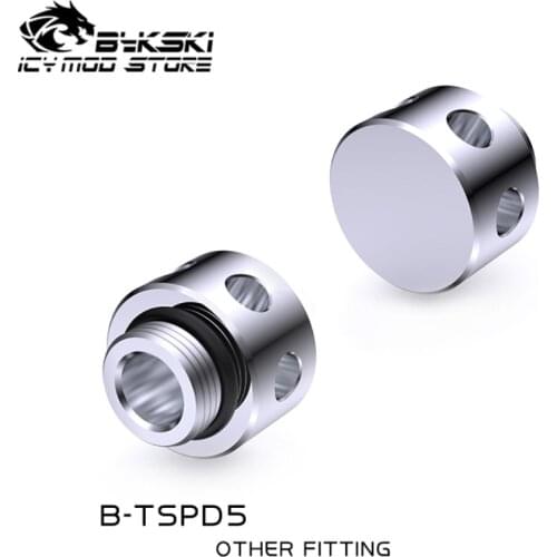 Bykski Water Flow Buffer Splitter Defoamer Water Tank Built-in Spoiler Water Cooler MOD B-TSPD5