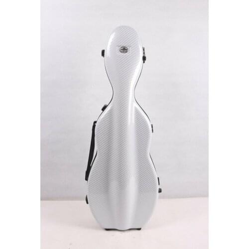 4/4 Violin Case Case Mixed Carbon Fiber White Violin Box Strong Light Strong Violin hard bag