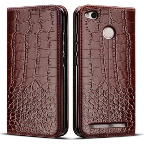Case For xiaomi Redmi 3s Case Crocodile texture leather Cover for xiaomi Redmi 3 Pro Case Redmi 3S 3 S Pro Case
