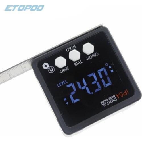 Digital Angle Finder Bevel Box With Magnet Base Protractor digital Precision Digital Protractor Inclinometer Level Box