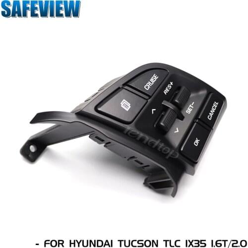 Steering Wheel Button For Tucson TLC IX35 1.6T/2.0 Cruise Control Buttons Switch Right Side 96720D3210 With Backlight