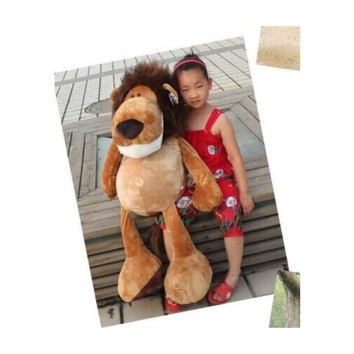 New big creative jungle lion toy lovely plush toy the jungle lion doll birthday gift about 80cm 0452