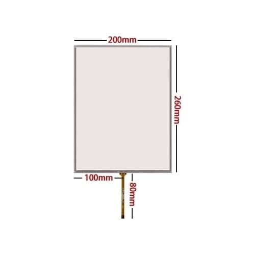 New 12.1 inch 4:3 4 wire Resistive Touch Screen Panel For Machines industrial medical equipment 260*200 260mm*200mm Touch Panel