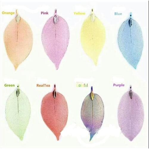 New Natural leaf charms jewellery findings of handmade diy jewelry making charm for womens/Girls Earrings/Necklace Fine Pendants