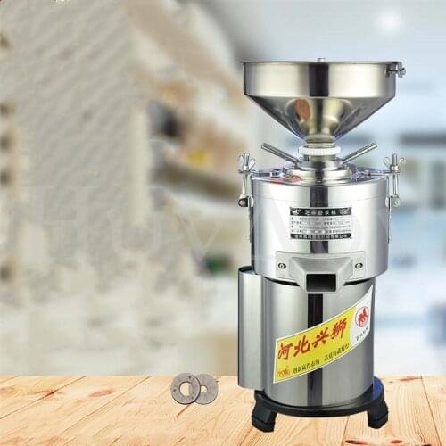 1.1kw 110V 220V commercial peanut butter machine seasum butter machine nut butter machine sauce grinder
