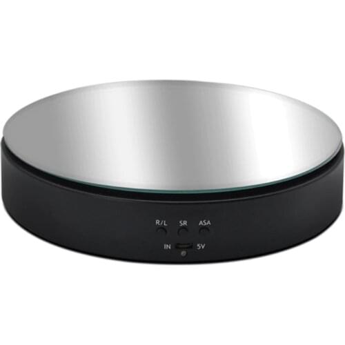 Merchandise Display Base,360 Degree Electric Rotating Turntable for Photography. Automatic Revolving Platform Perfect for 360 De
