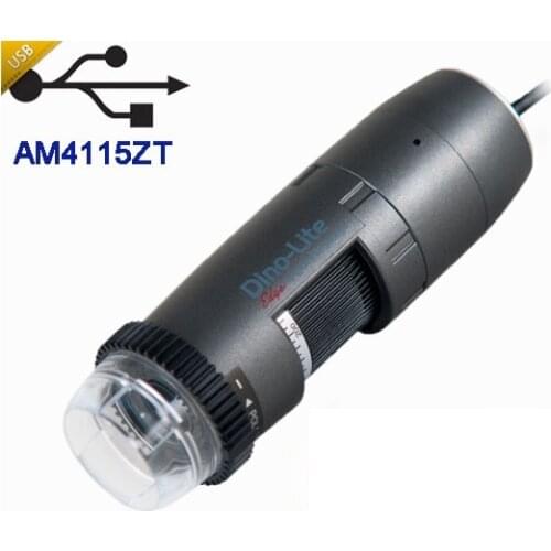 USB Digital Microscope AM4115ZT - 1.3MP, 10x - 200x Optical Magnification, Measurement, Polarized Light