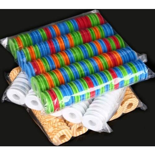 20Pcs Circular Plate Foam Main Shaft Line Fishing Line Foam Winding Board Rotating Bobbin Fishing Tools Fishing Equipment Gear