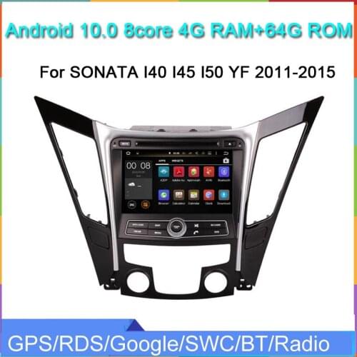 8core android 10 car dvd multimedia player for Hyundai SONATA 2011-2015 car radio audio stereo gps navigation headunit video