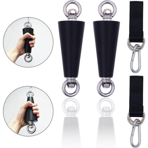 Pull ups Training Gym Exercise Handle for Cable Attachment Hand Grip Strength Cone Multipurpose Non-slip Pinch Grips Handle