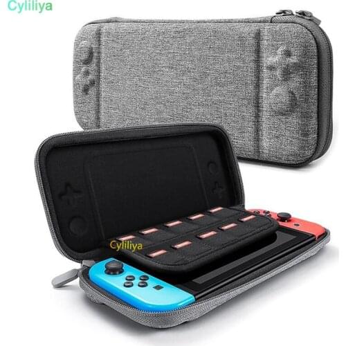 For Nintendo Switch Console Case Durable Game Card Storage Bag Carrying Case Hard EVA Bag shell Portable Protective Pouch