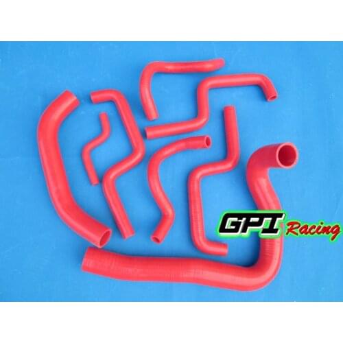 FOR Holden Commodore VL 3.0L 1986 1987 1988 86 87 88 silicone radiator hose RED