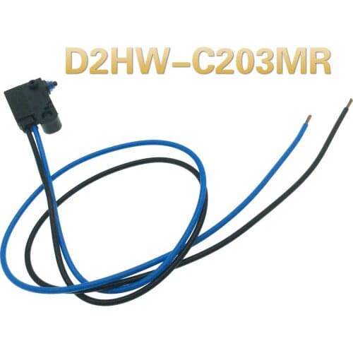 For original Omron D2HW-C203MR car door lock micro switch ultra-small waterproof switch normally open