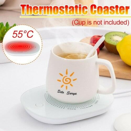 Insulation Coaster Usb Beverage Warmer Pad, Portable Coffee And Tea Heater Tray Pad Warmer, Suitable For Home And Office