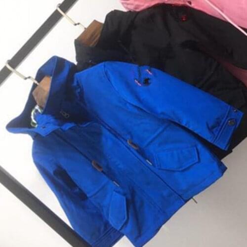 Zipper Baby Kids JacketHooded Boys girls Coat Autumn Trench Children Windbreaker high quality