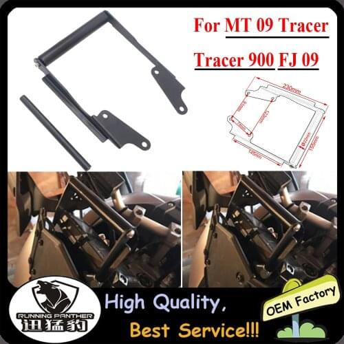 For Yamaha MT 09 MT09 Tracer 900 FJ 09 FJ09 2016 2017 GPS Smart Phone Navigation Mount Mounting Bracket Adapter Holder