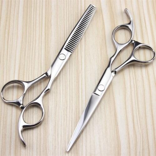 Professional japan 5.5 & 6 inch hair scissors set cutting barber makas hair salon scisors thinning shears hairdressing scissors