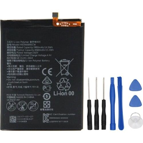 Original for Huawei HB396689ECW Battery Batteria 4000mAh Replacement Backup Battery for Huawei Mate 9 Mate 9 Pro Enjoy 7 Plus
