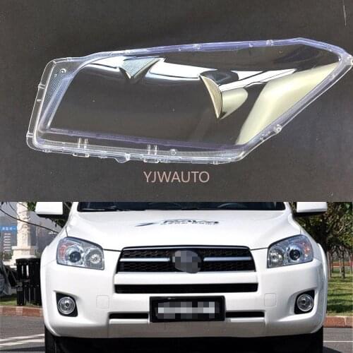 Car Headlight Lens For Toyota Rav4 2009 2010 2011 2012 Headlamp Cover Car Replacement Front Auto Shell Cover