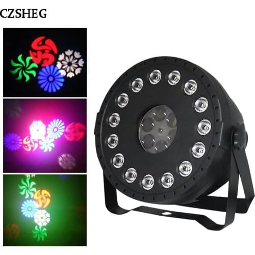 Remote control led par light + pattern light 30W professional stage dj equipment Christmas disco light