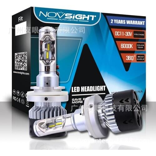 LED headlight NovSight LED automotive headlights N7 series H1 H7 H11