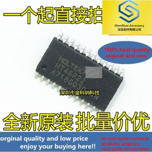 5pcs only orginal new HT46R22 46R22 46R22 chip SMD SOP24