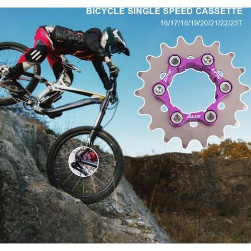Bicycle Freewheel MTB Single Speed Cassette Single Cog Bike Gear 16T 17T 18T 19T 20T 21T 22T 23T Freewheel Bicycle Sprocket