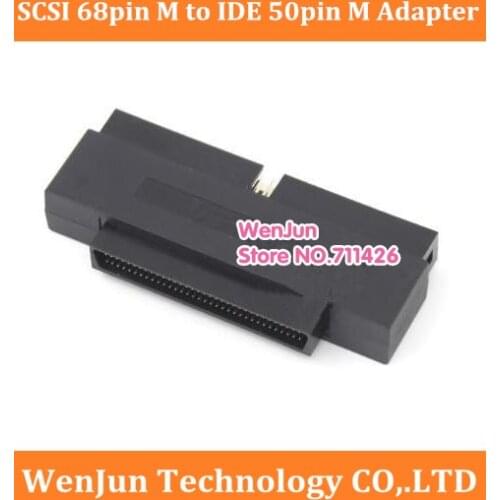 High Qualtiy SCSI 68pin Male to IDE 50pin Male Adapter for SCSI hard disk and mainboard adapter