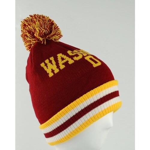 Fashion Autumn Winter Cap Women Warm Knitted Hat Crystal NEW YORK Skullies Girl 's Wool Beanies Words Letter Text Knit Beanie