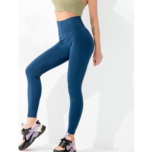 Women Seamless High Elastic Yoga Pants Fitness Sport Gym Leggings Slim Running Tights Sportswear Sports Pants Trousers Clothing