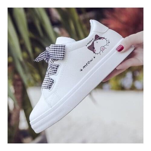 Women Sneakers Spring 2020 New Summer New Female Shoes Hand-Painted Fashion Casual Shoes